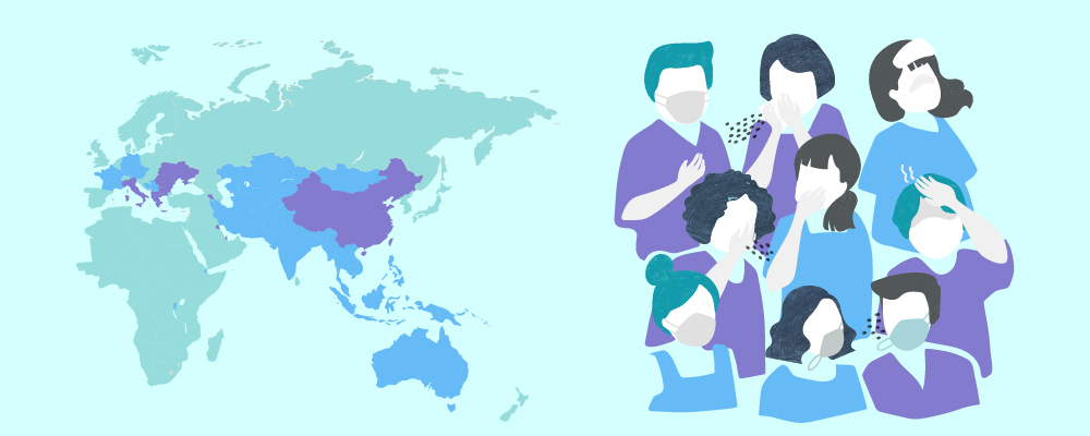 Pandemic causing people to wear mask some don't wear properly some don't wear anything at all passing the virus through their cough.